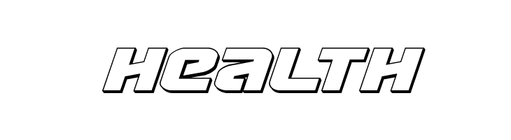 Terran 3D Italic  Free Fonts Download