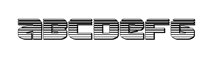 Terran Chrome Regular  Free Fonts Download