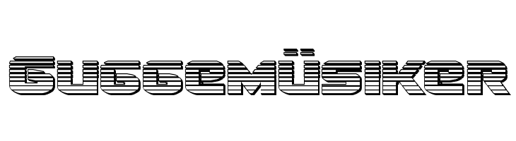 Terran Chrome Regular  Free Fonts Download