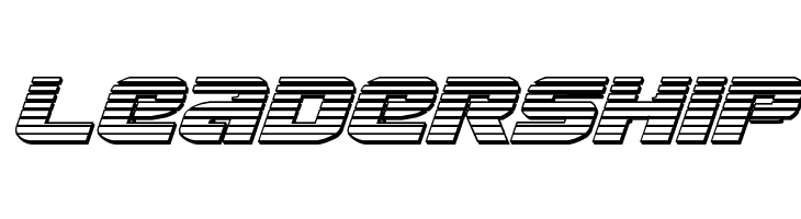 Terran Chrome Italic  Free Fonts Download