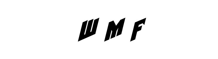 Galaxy Force Expanded Italic  Free Fonts Download