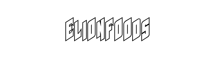 Galaxy Force Outline  Free Fonts Download