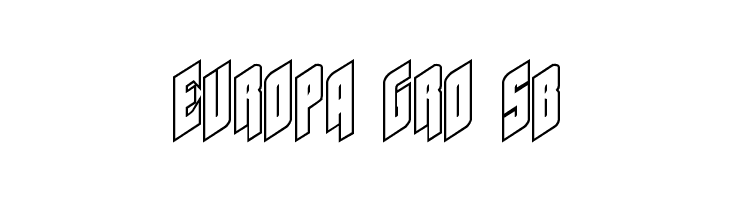 Galaxy Force Outline  Free Fonts Download