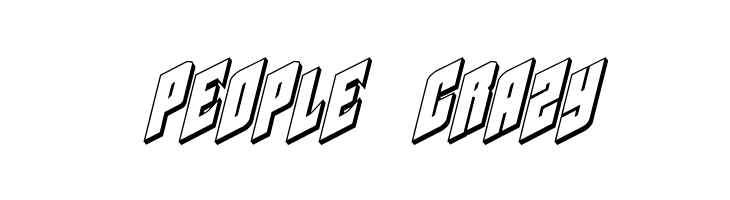 Galaxy Force 3D Italic  Free Fonts Download