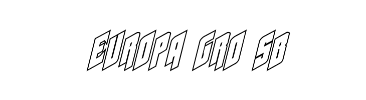 Galaxy Force Outline Italic  Free Fonts Download