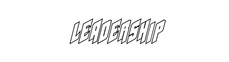 Galaxy Force Outline Italic  Free Fonts Download