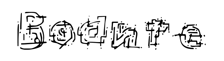 Chaotic Circuit Regular  Free Fonts Download