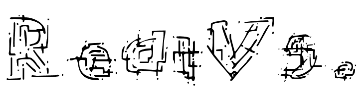 Chaotic Circuit Regular  Free Fonts Download