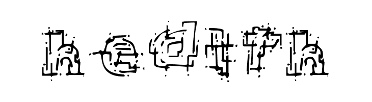 Chaotic Circuit Regular  Free Fonts Download