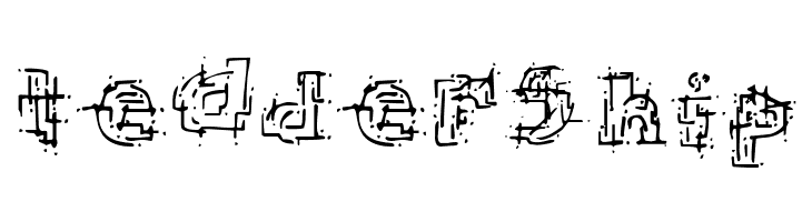 Chaotic Circuit Regular  Free Fonts Download