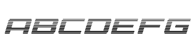 Phoenicia Gradient Italic  Free Fonts Download