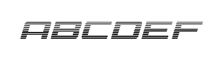 Phoenicia Gradient Italic  Free Fonts Download