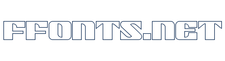 21 Gun Salute Outline font — Lorem ipsum body text preview