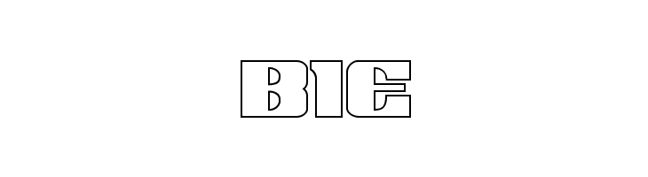 21 Gun Salute Outline  Free Fonts Download