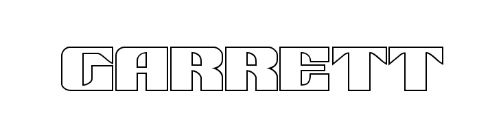 21 Gun Salute Outline  Free Fonts Download