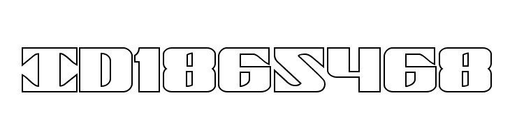 21 Gun Salute Outline  Free Fonts Download
