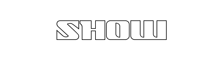 21 Gun Salute Outline  Free Fonts Download