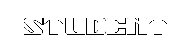 21 Gun Salute Outline  Free Fonts Download