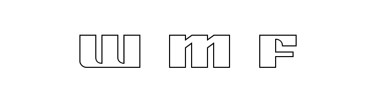 21 Gun Salute Outline  Free Fonts Download