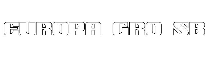 21 Gun Salute Outline  Free Fonts Download