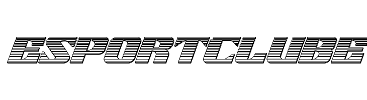 21 Gun Salute Chrome Italic  Free Fonts Download