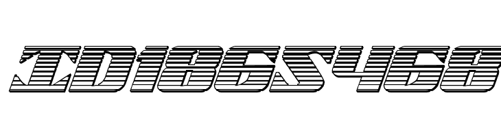 21 Gun Salute Chrome Italic  Free Fonts Download