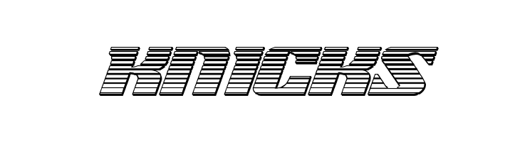 21 Gun Salute Chrome Italic  Free Fonts Download