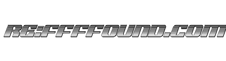 21 Gun Salute Chrome Italic  Free Fonts Download