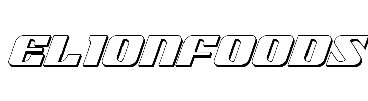 21 Gun Salute 3D Italic  Free Fonts Download