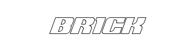 21 Gun Salute Outline Italic  Free Fonts Download