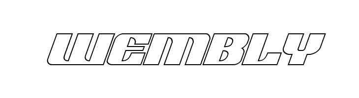 21 Gun Salute Outline Italic  Free Fonts Download