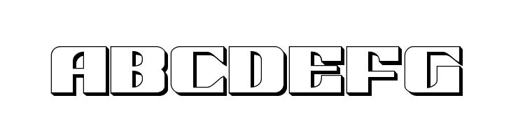 21 Gun Salute 3D  Free Fonts Download