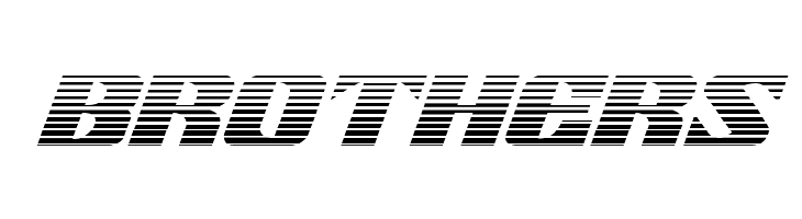 21 Gun Salute Gradient Italic  Free Fonts Download