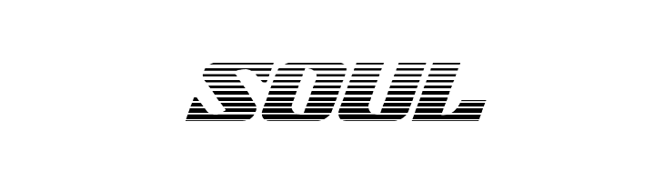 21 Gun Salute Gradient Italic  Free Fonts Download