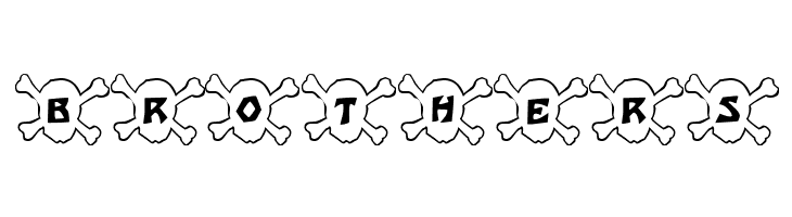 101! Skull &BoneZ  Free Fonts Download