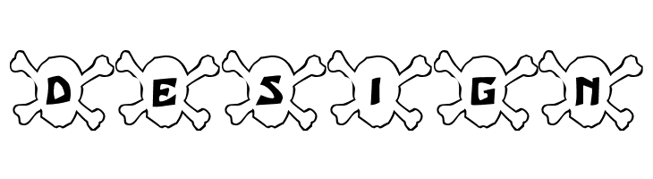 101! Skull &BoneZ  Free Fonts Download