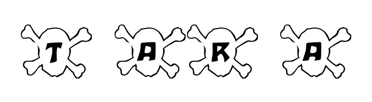 101! Skull &BoneZ  Free Fonts Download