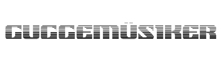 21 Gun Salute Gradient  Free Fonts Download