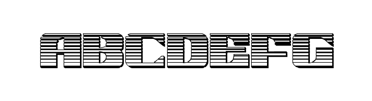 21 Gun Salute Chrome  Free Fonts Download