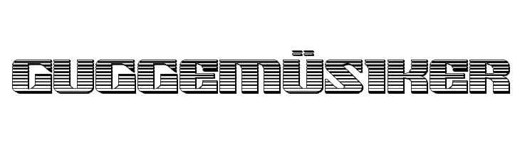 21 Gun Salute Chrome  Free Fonts Download