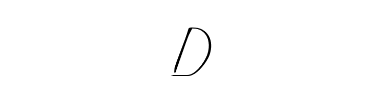 Merri Christina Italic  Free Fonts Download