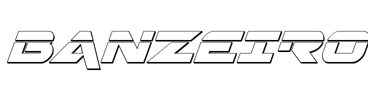 Gemina Laser 3D Italic  Free Fonts Download