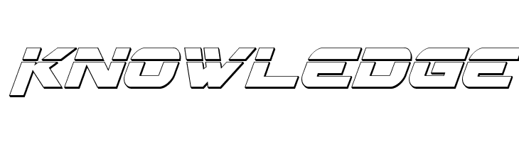 Gemina Laser 3D Italic  Free Fonts Download