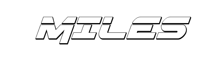 Gemina Laser 3D Italic  Free Fonts Download