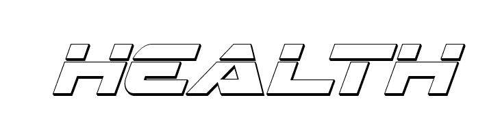 Gemina Laser 3D Italic  Free Fonts Download