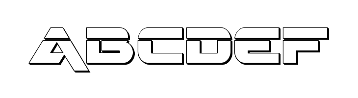 Gemina Laser 3D  Free Fonts Download