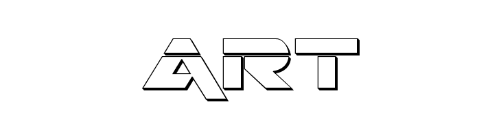 Gemina Laser 3D  Free Fonts Download