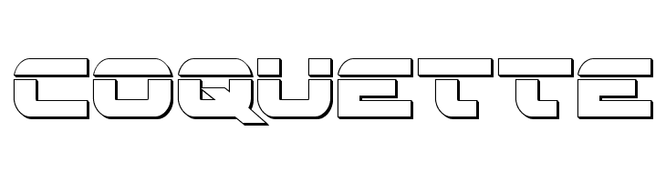 Gemina Laser 3D  Free Fonts Download