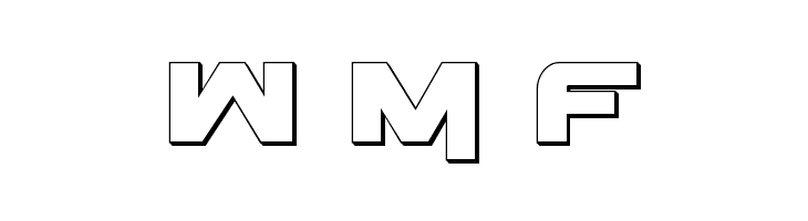 Gemina 3D  Free Fonts Download