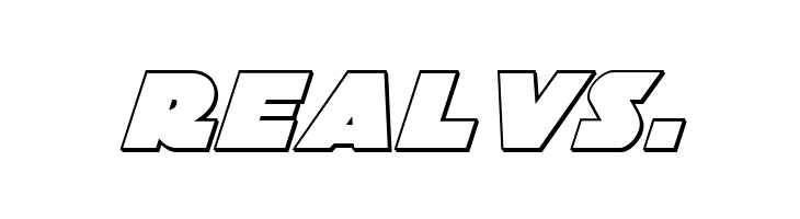 Jedi Special Forces 3D Italic  Free Fonts Download